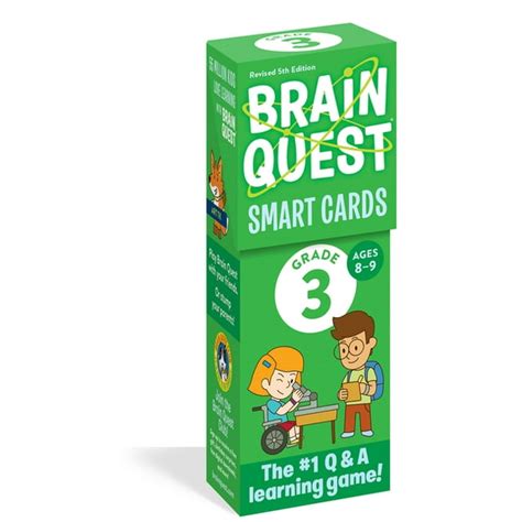 brain quest smart cards grade 3|Brain Quest 3rd Grade Smart Cards Revised 5th Edition (Brain .